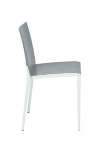 Alizee Chaise - assise et dos gris perle