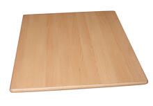 3050 Plateau stratifi� h�tre naturel - 70x70cm