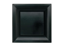 Modulus Plateau carr� plastique noir + 2 coupelles