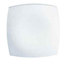 Délice Blanc Assiette plate carrée - 27cm